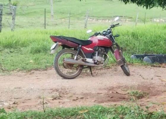 Homem é preso com moto furtada na zona rural de Porto Esperidião